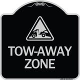 Tow-Away Zone with Graphic