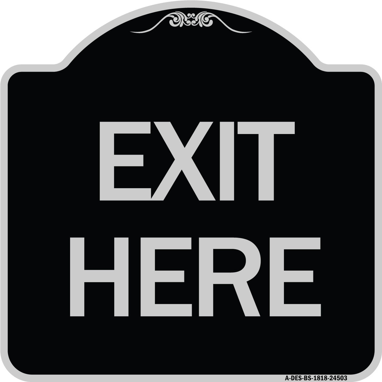 Exit Here