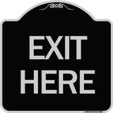 Exit Here