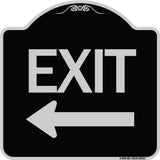 Exit with Left Arrow