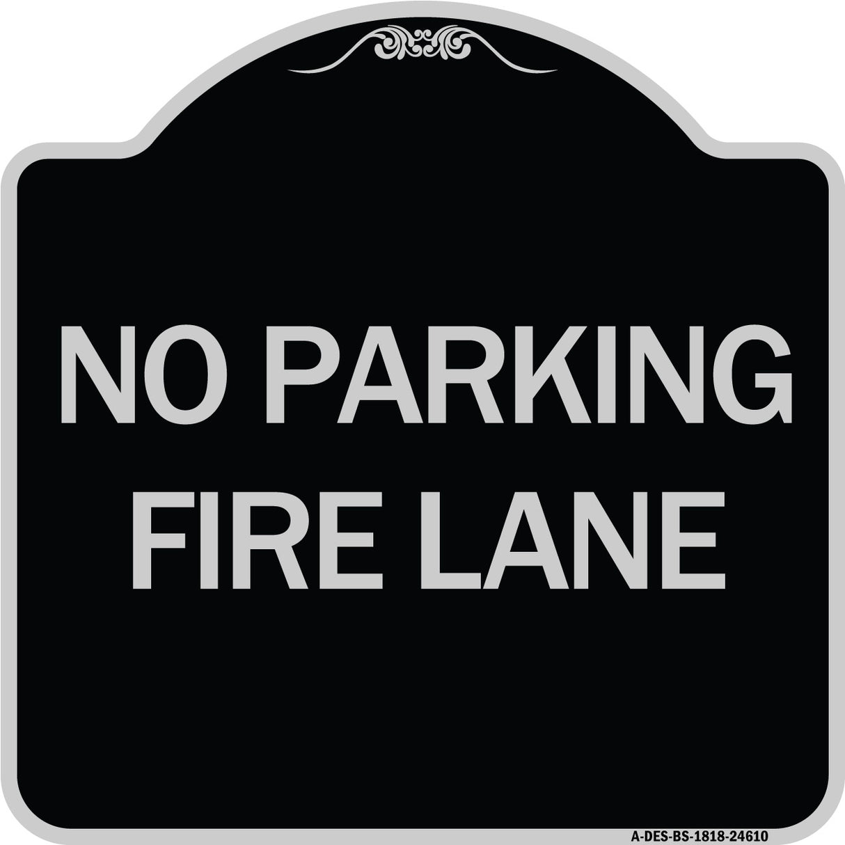 Pavement Stencil No Parking Fire Lane