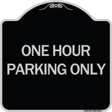 One Hour Parking Only
