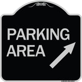 Parking Area (Up Right Arrow Symbol)