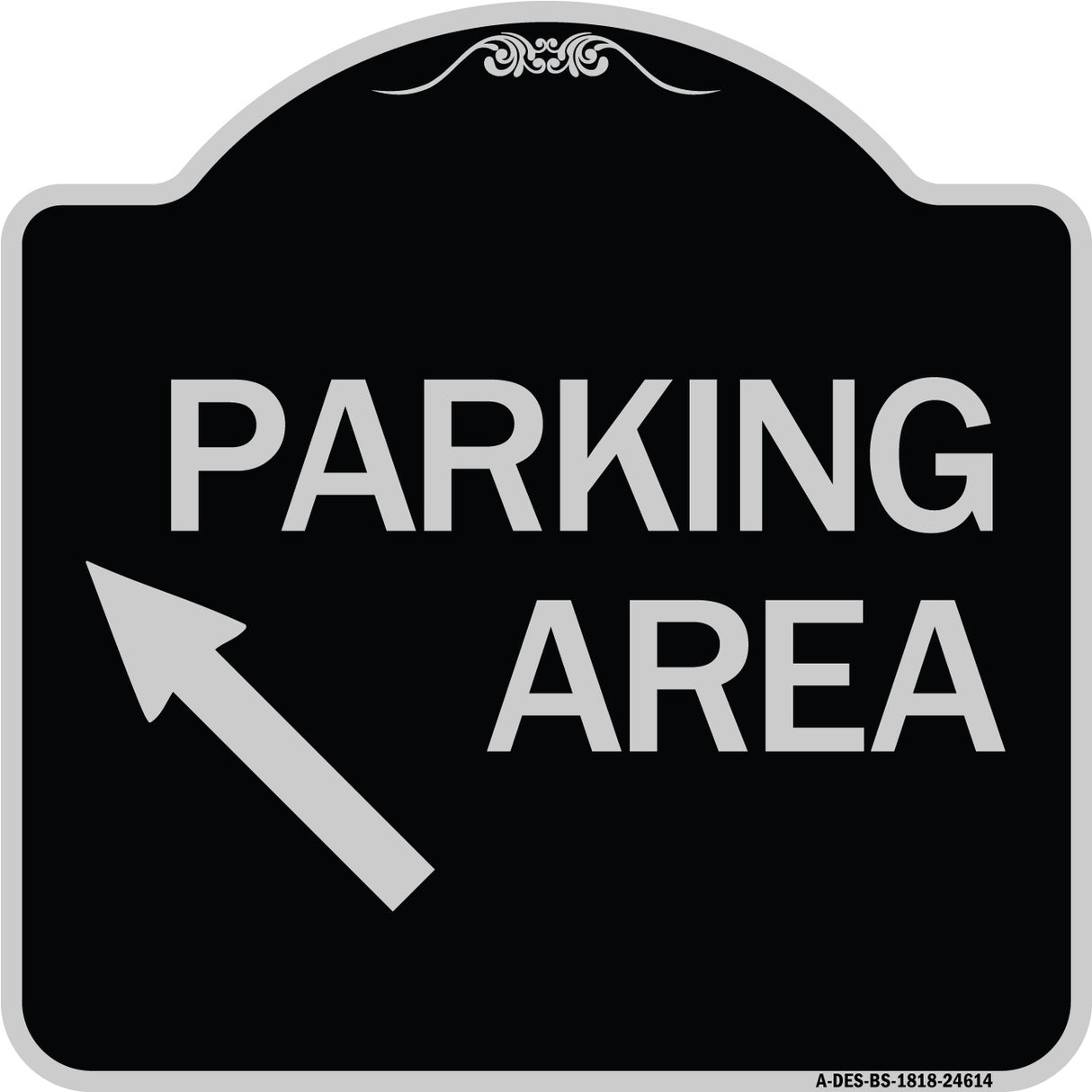 Parking Area (Up Left Arrow Symbol)