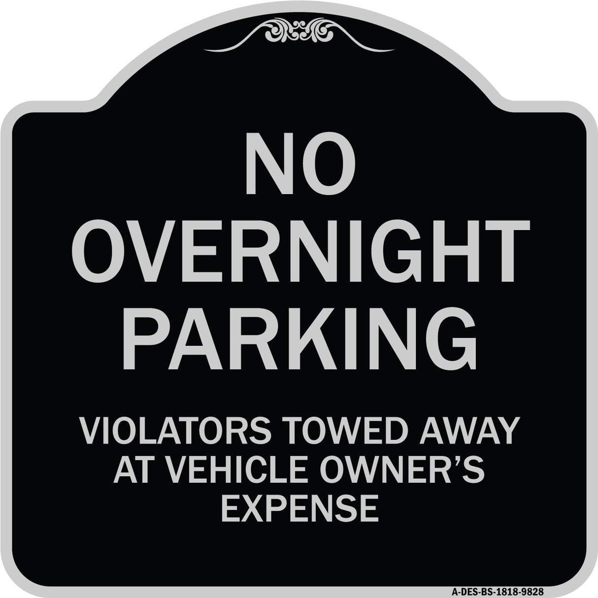 No Overnight Parking