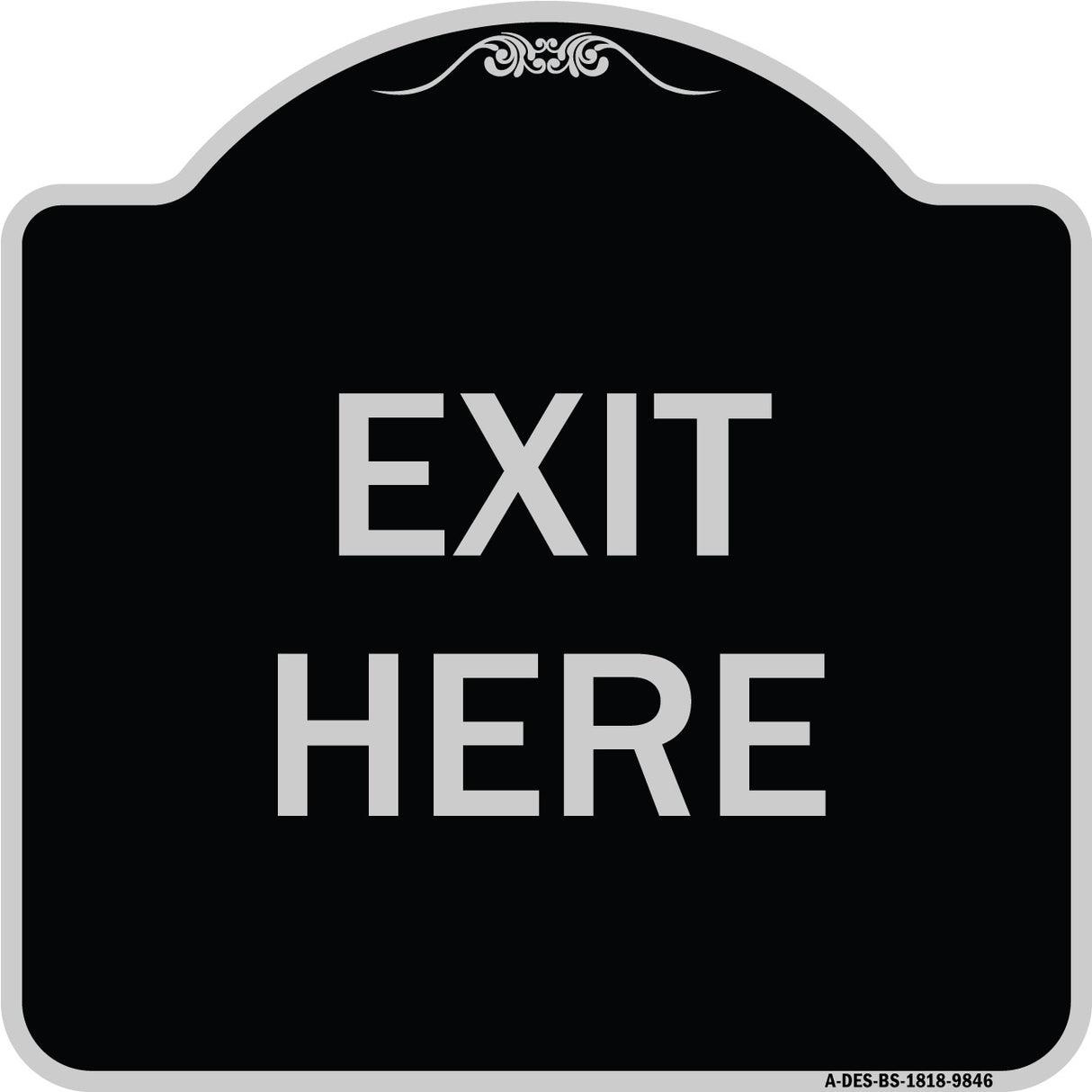 Exit Here