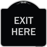 Exit Here