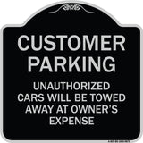 Unauthorized Cars Will Be Towed Away At Owner's Expense
