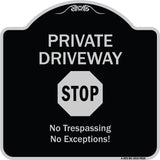 Private Driveway, Stop