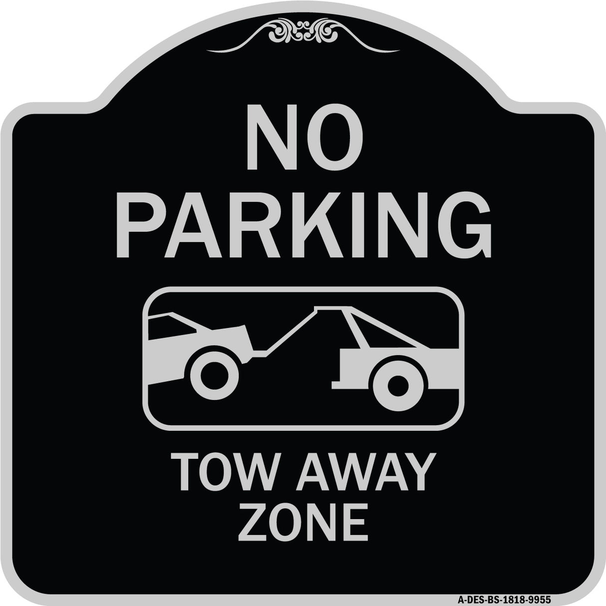 No Parking Tow Away Zone