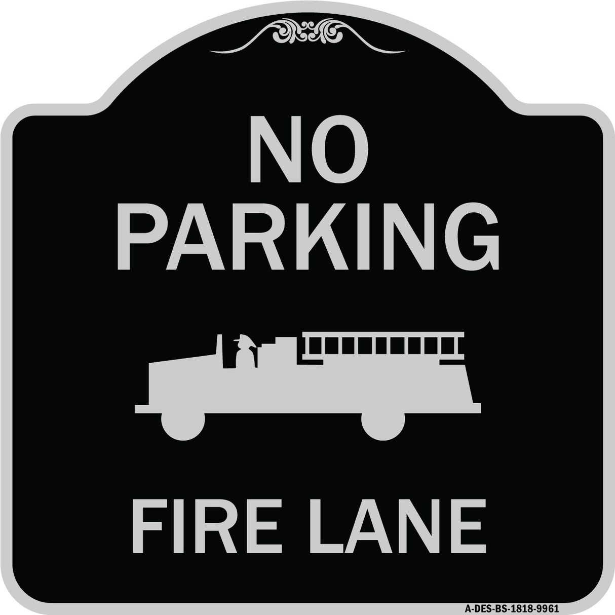 No Parking Fire Lane