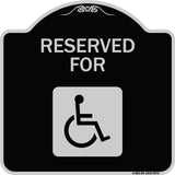 Graphic Handicapped Reserved