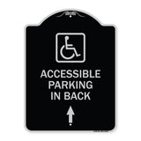 With NY - Approved Isa Symbol Accessible Parking on Up Arrow (With Graphic)