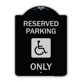 With NY Compliance Reserved Parking Only (With Access Icon)