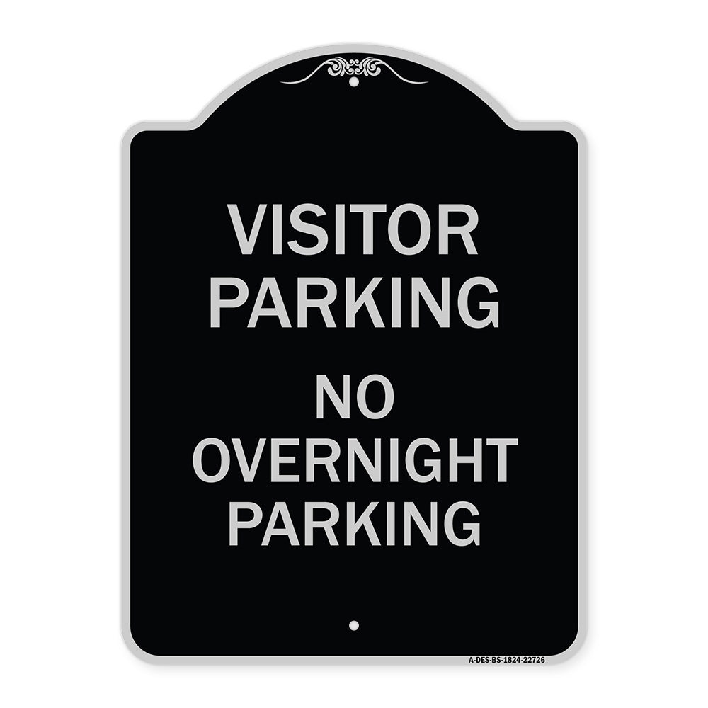 Visitor Parking Sign Visitor Parking No Overnight Parking