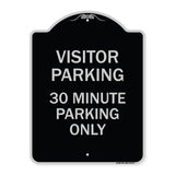 Visitor Parking Sign Visitor Parking 30 Minute Parking Only