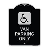 Van Parking Only (With Handicap Symbol)