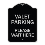 Valet Parking Please Wait Here