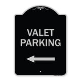 Valet Parking with Left Arrow