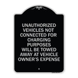 Unauthorized Vehicles Not Connected for Charging Purpose Will Be Towed