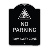 Tow Away Zone with Graphic