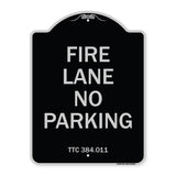 Texas Fire Lane No Parking