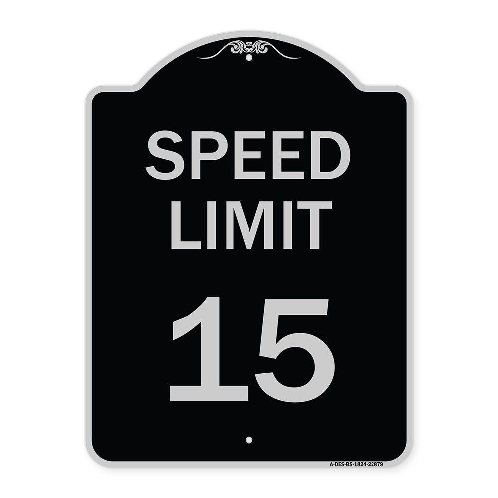 Speed Limit 15 Mph