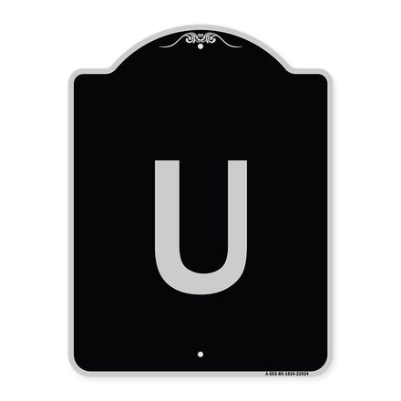 Sign with Letter U