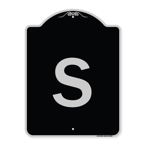 Sign with Letter S