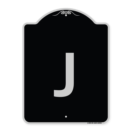 Sign with Letter J