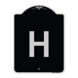 Sign with Letter H