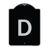 Sign with Letter D