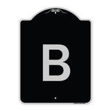 Sign with Letter B