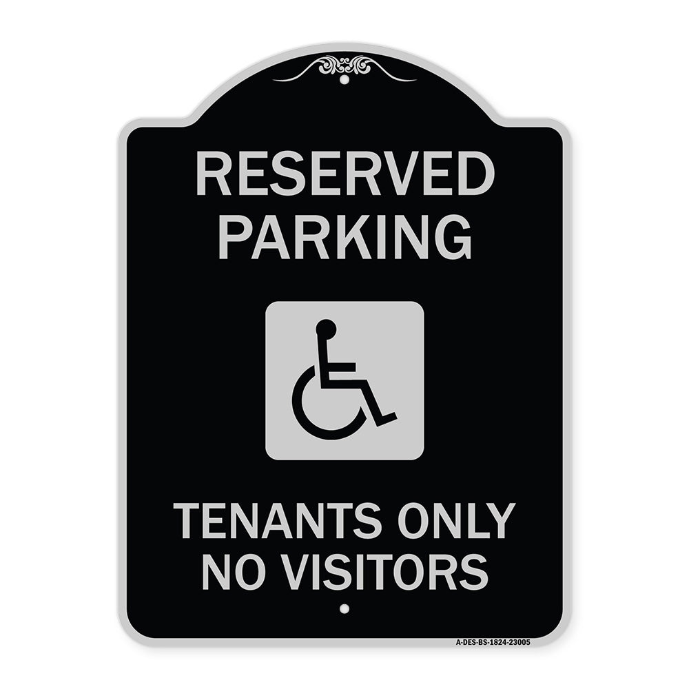 Reserved Parking Tenants Only No Visitors (With Graphic)