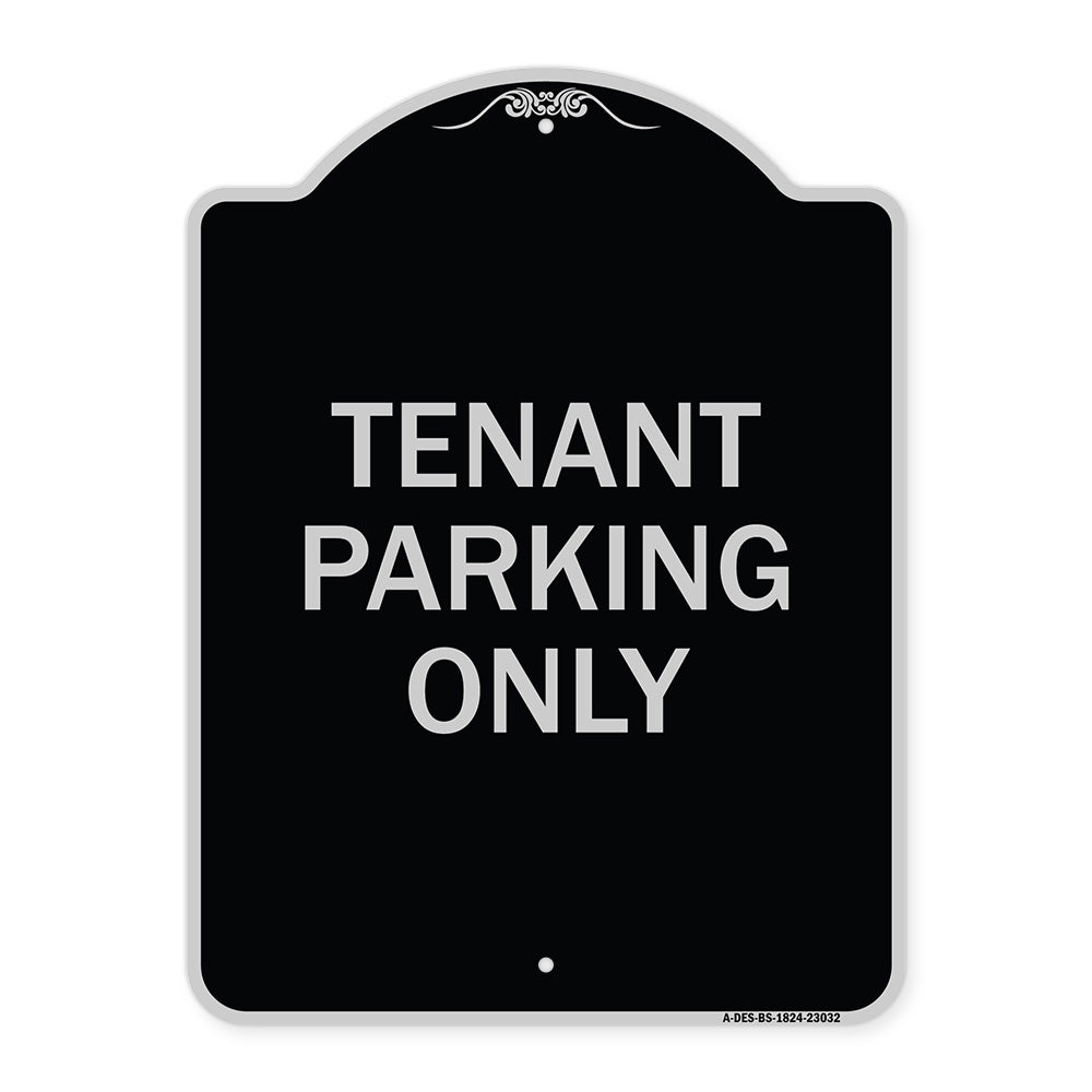 Reserved Parking Sign Tenant Parking Only