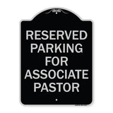Reserved Parking for Associate Pastor