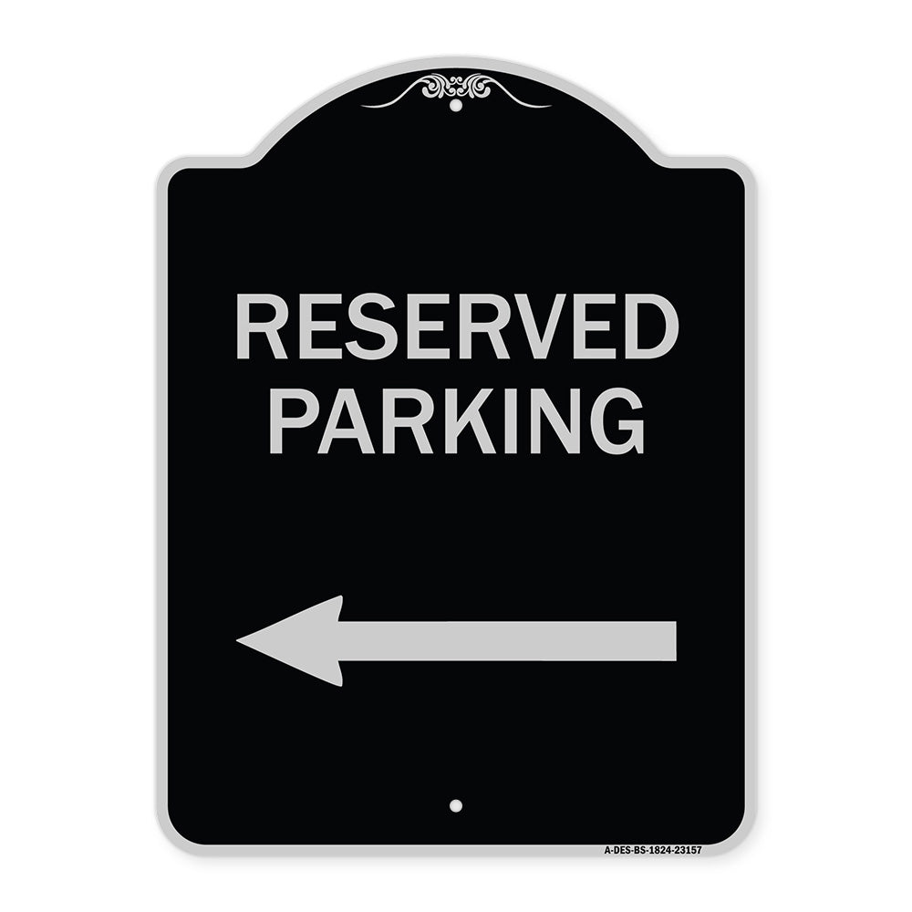 Reserved Parking (Left Arrow)