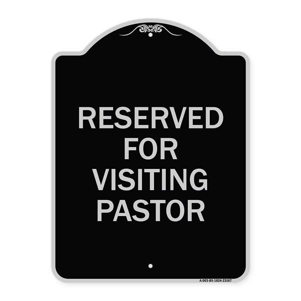 Reserved for Visiting Pastor