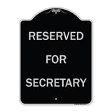 Reserved for Secretary