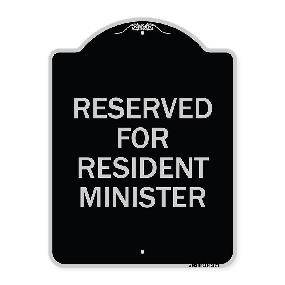 Reserved for Resident Minister