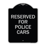Reserved for Police Cars