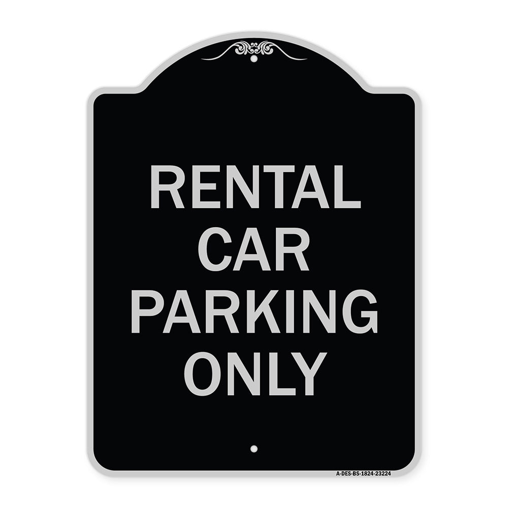 Rental Car Parking Only