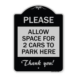 Please - Allow Space for 2 Cars to Park Here Thank You!