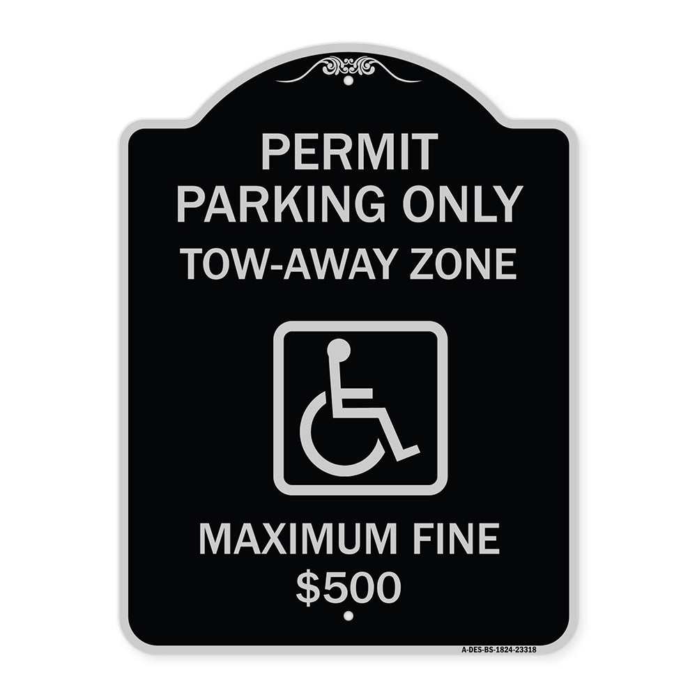 Permit Parking Only Tow-Away Zone Maximum Fine