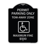 Permit Parking Only Tow-Away Zone Maximum Fine