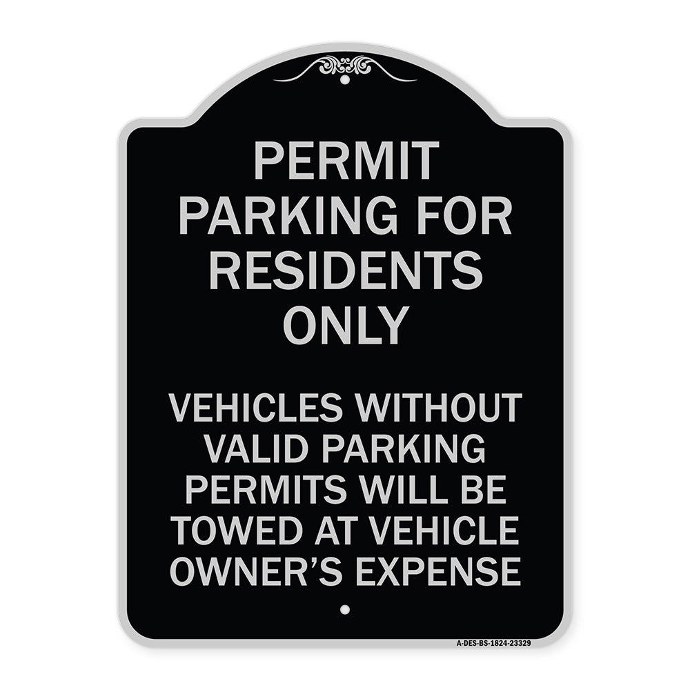 Permit Parking for Residents Only Vehicles Without Valid Parking Permits Will Be Towed at Vehicle Owner's Expense