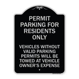 Permit Parking for Residents Only Vehicles Without Valid Parking Permits Will Be Towed at Vehicle Owner's Expense