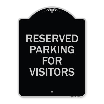 Parking Space Reserved Sign Parking Reserved for Visitors