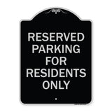 Parking Space Reserved Sign Parking Reserved for Residents Only