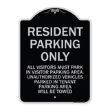 Parking Sign Resident Parking Only